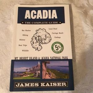 Acadia guide book with extras